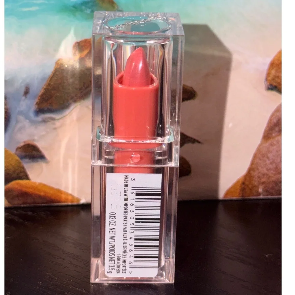 Covergirl Exhibitionist Lipstick 200 Satin Slipper Pink Coral Cream 0.12oz NEW